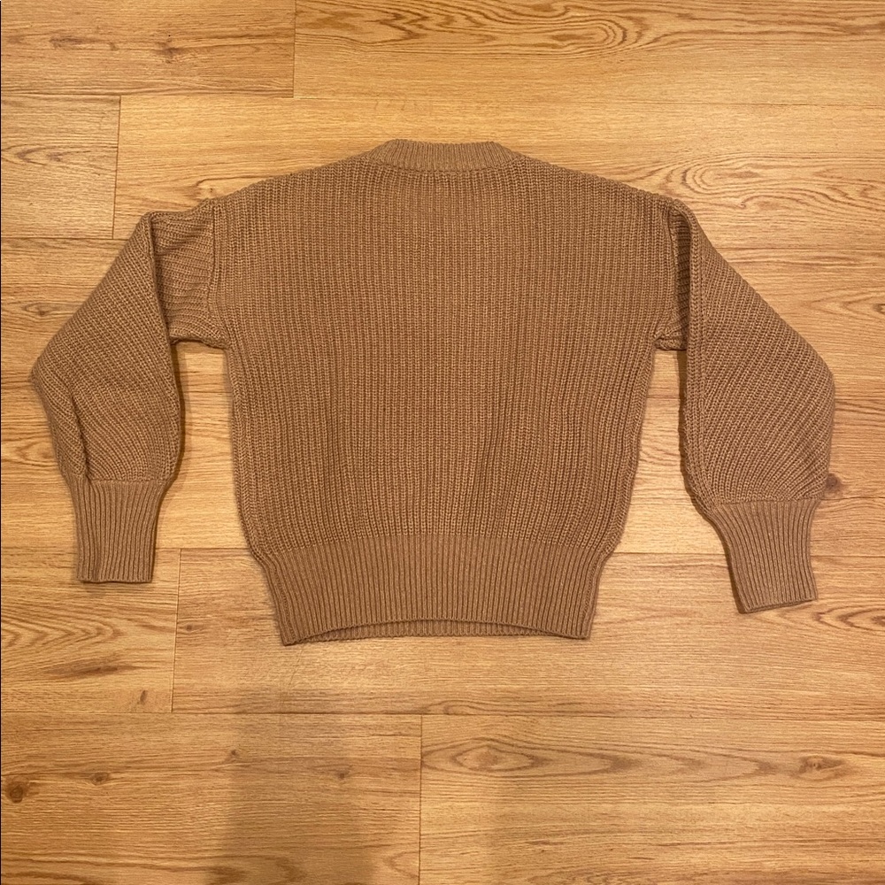 BNWT Madewell Fairbanks Pullover Sweater in Heather Saddle SIZE XS - Picture 11 of 16